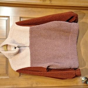 Color Block Boucle Popover S